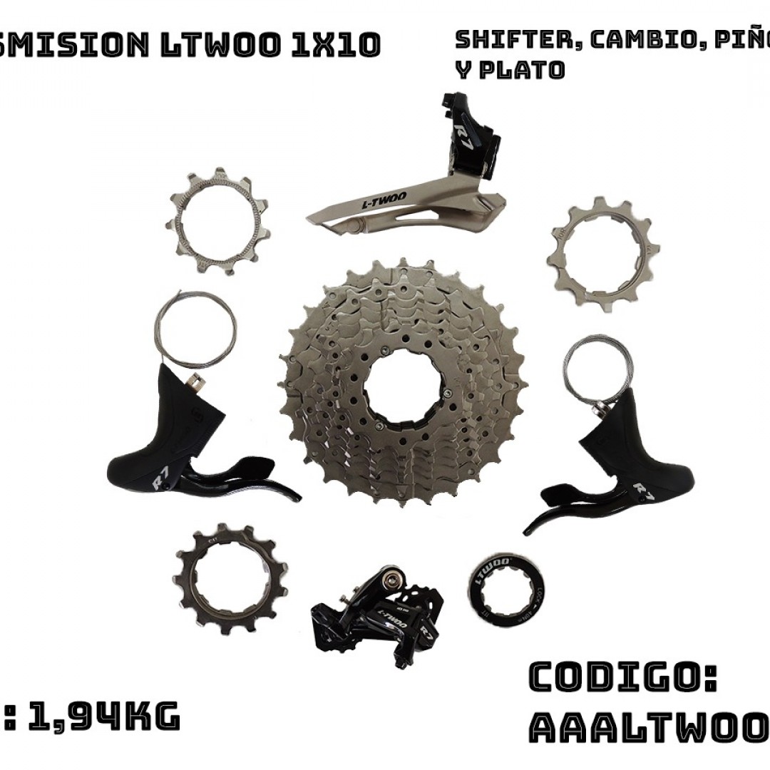 transmision-ltwoo-r7-ruta-2x10-shifter-pion-cambio-y-descarrilador