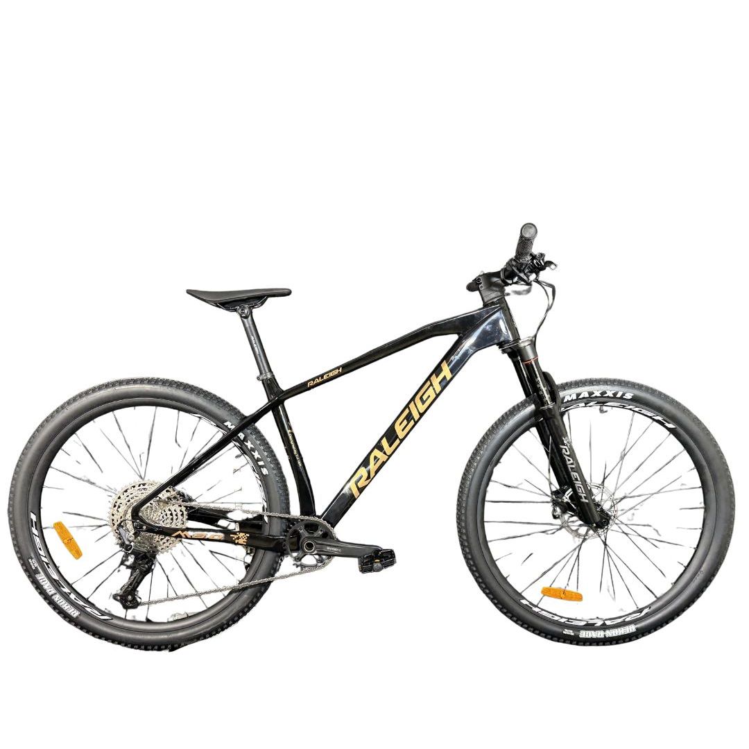 bicicleta-raleigh-80-r29-158quot-negro-con-dorado-3343